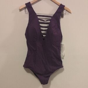 Purple Women's One Piece Swimsuit